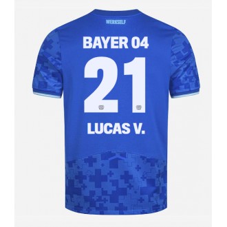 Bayer Leverkusen Lucas Vazquez #21 Tredje Kläder 2025-26 Kortärmad Bayer Leverkusen Lucas Vazquez #21 Tredje Kläder 2025-26 Kortärmad